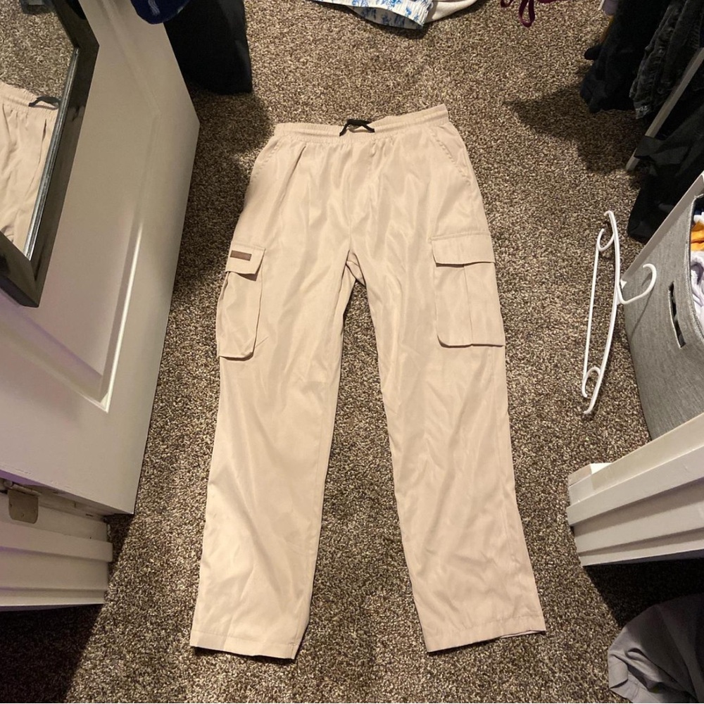 Men's Tan Cargo Pants